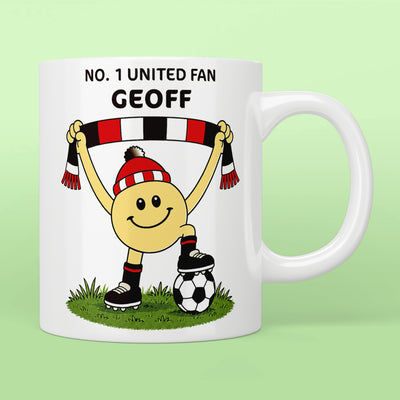Peronalised No. 1 United Fan Mug