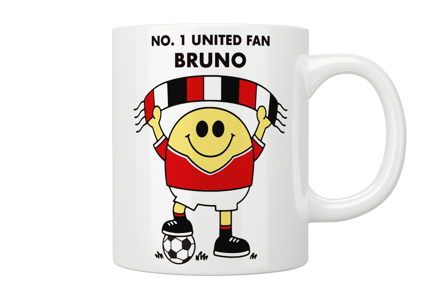 Peronalised No. 1 United Fan Mug