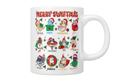 Merry Swiftmas (Cats) - Taylor Swift Christmas Mug