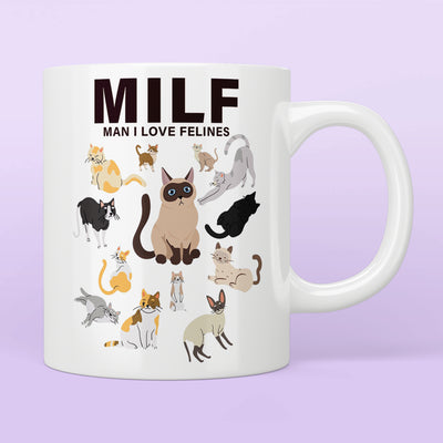 MILF (Man I Love Felines) Mug