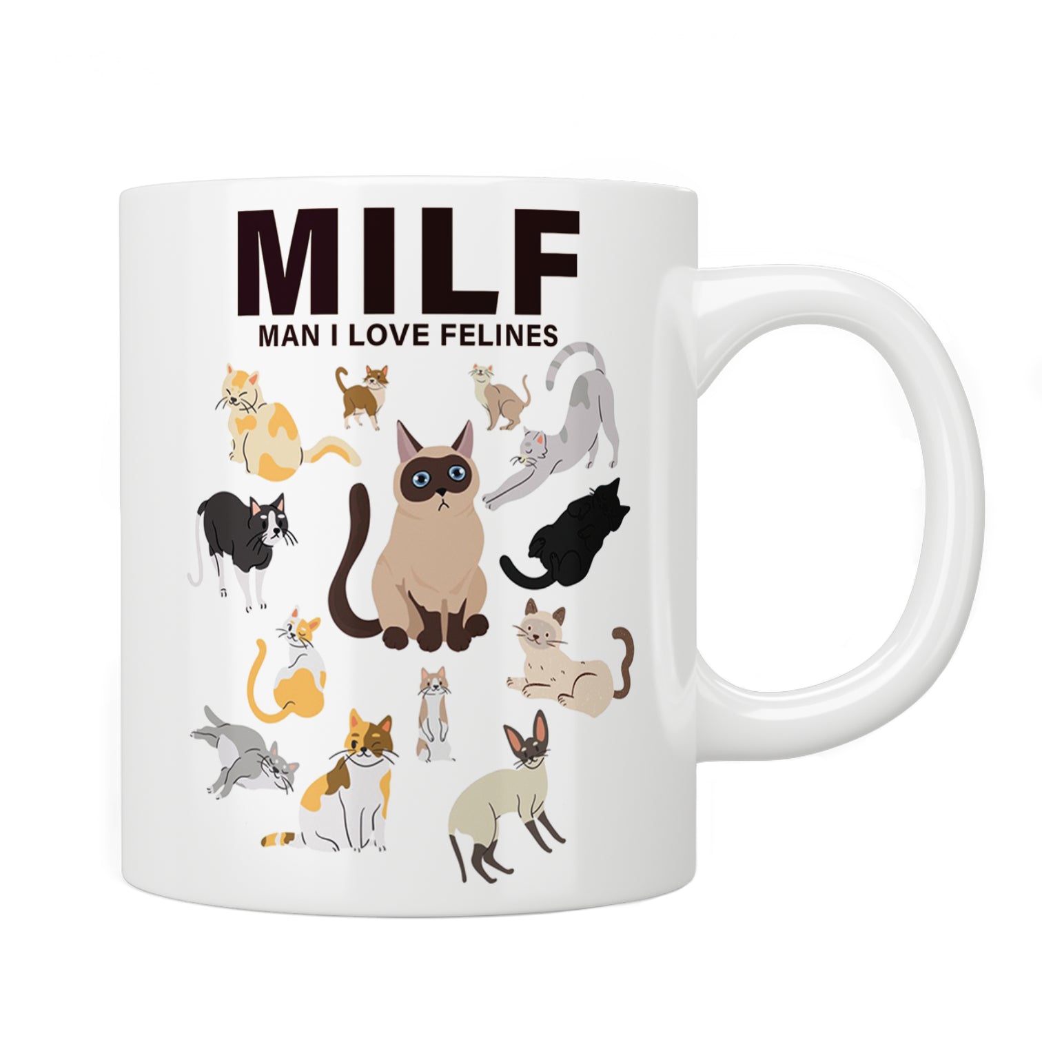 MILF (Man I Love Felines) Mug