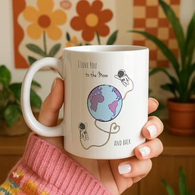 I Love You To The Moon And Back Mug