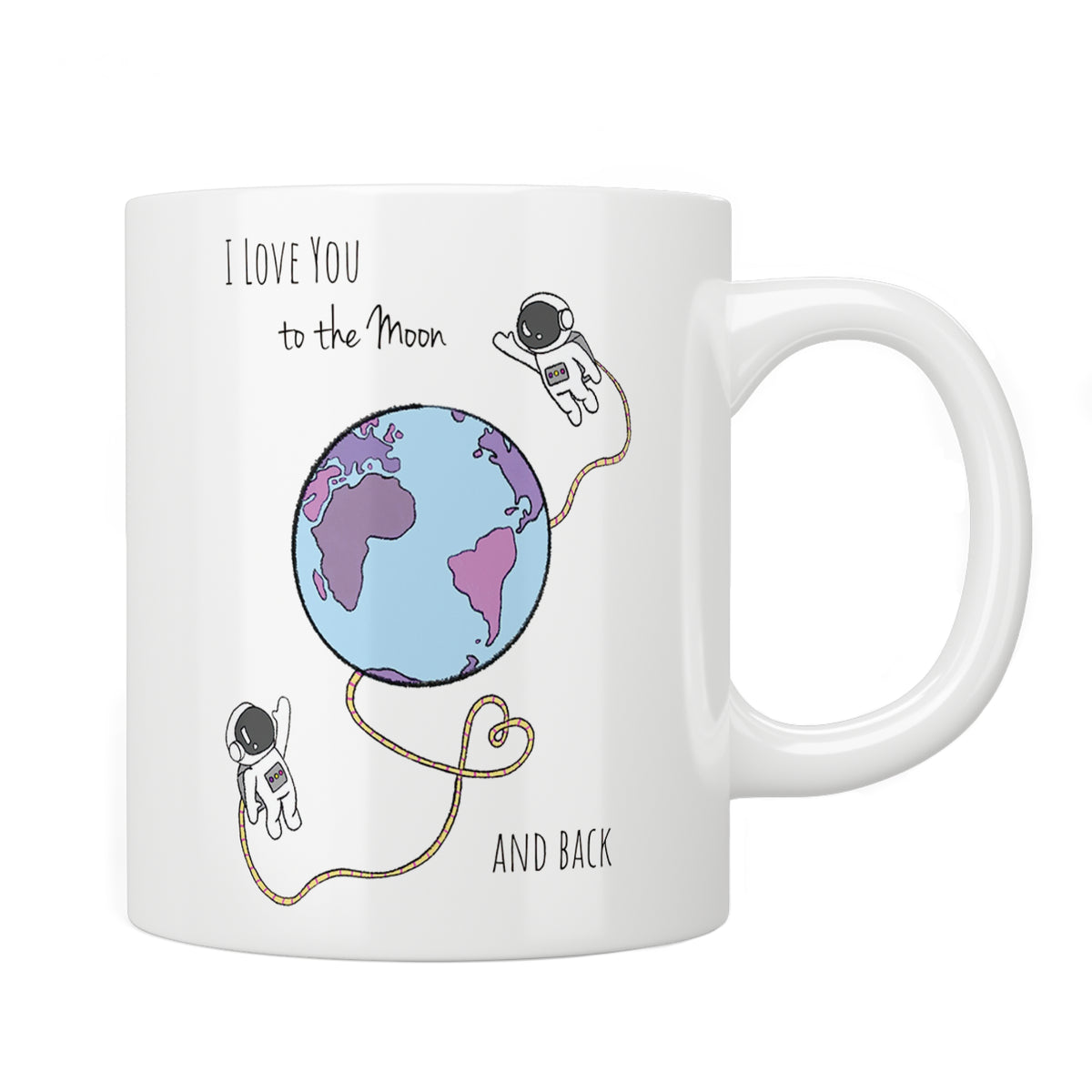 I Love You To The Moon And Back Mug