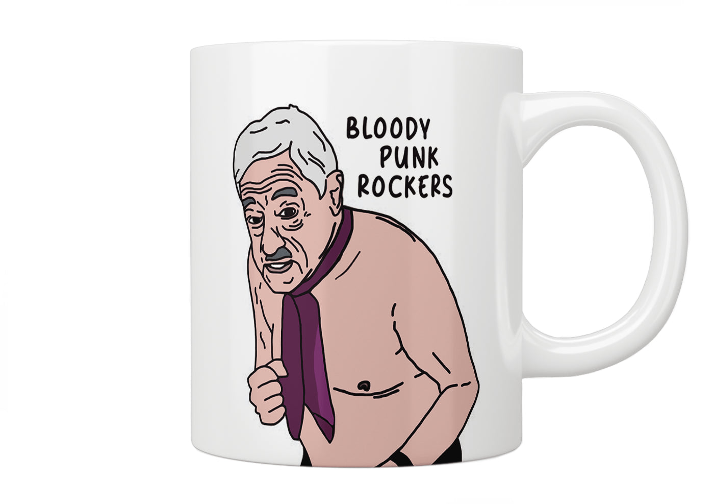 Mr Morris “Bloody Punk Rockers” Friday Night Dinner Mug