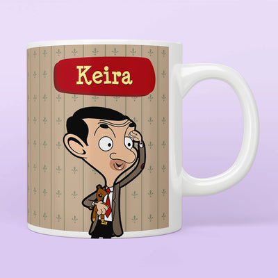 Personalised Mr Bean Mug