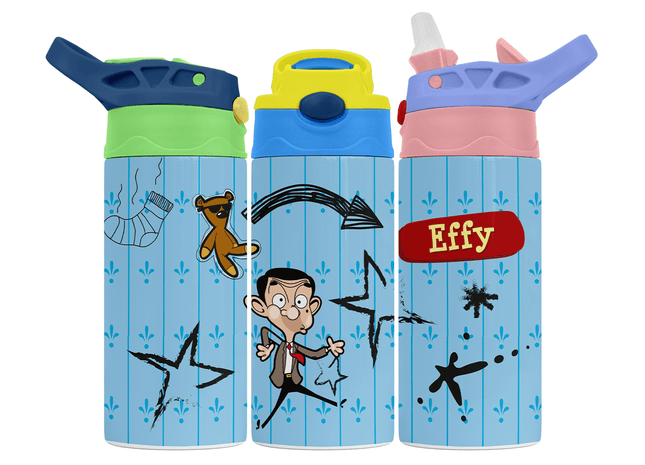 Personalised Mr Bean 350ml Bottle