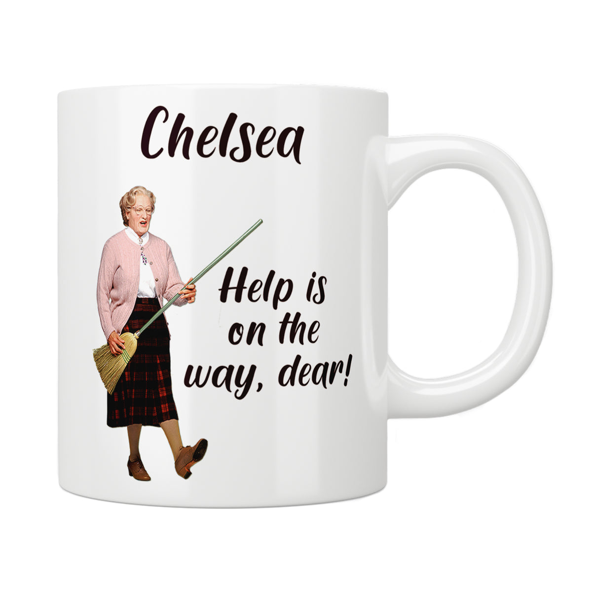 Personalised Mrs Doubtfire Mug