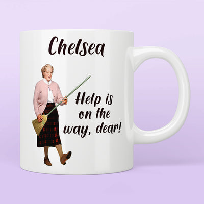 Personalised Mrs Doubtfire Mug