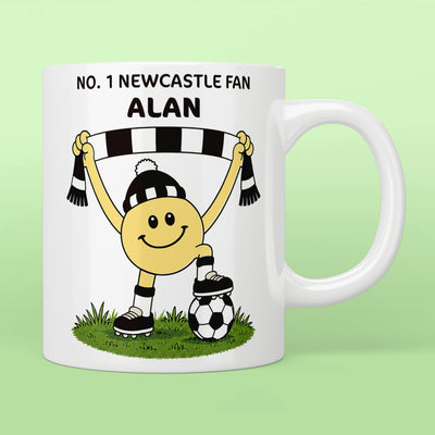 Personalised No. 1 Newcastle Fan Mug