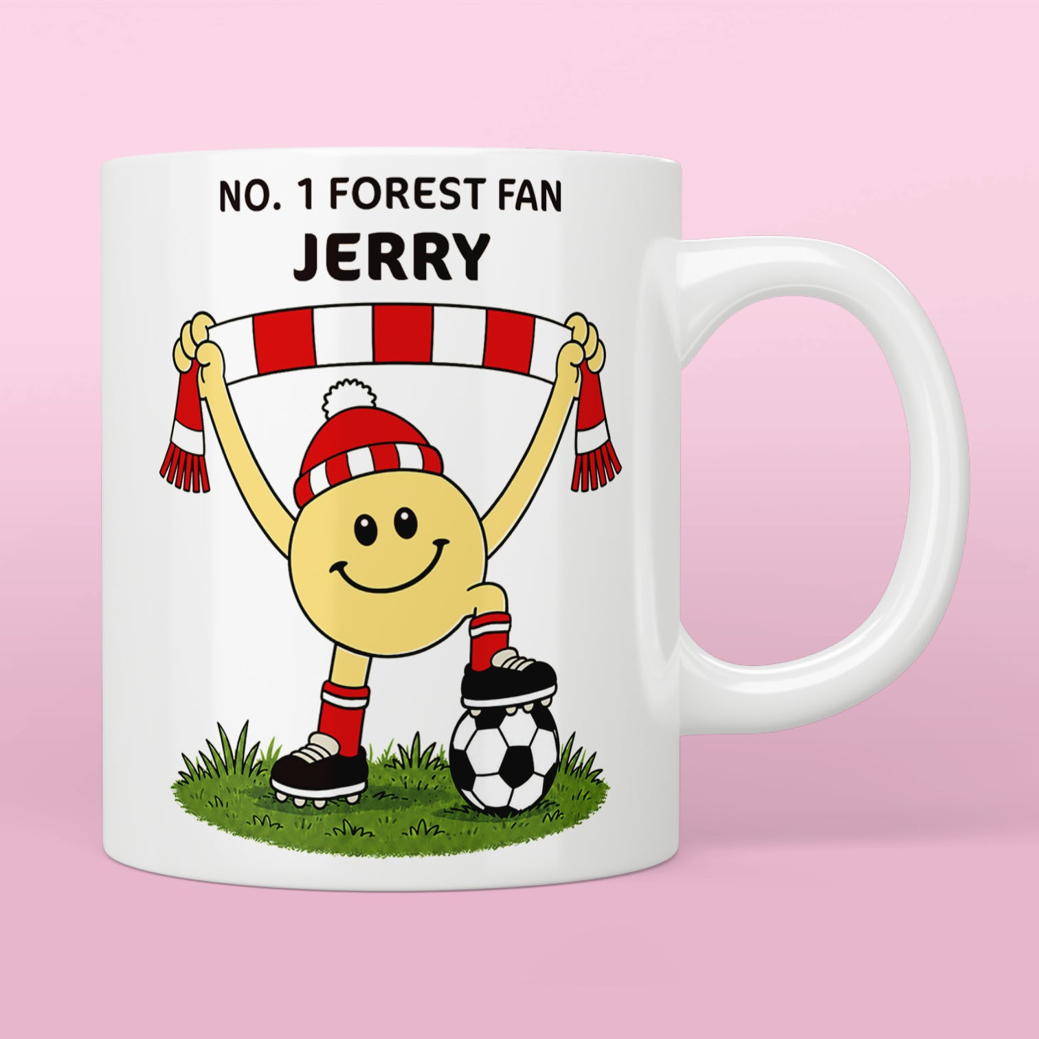 Personalised No. 1 Forest Fan Mug