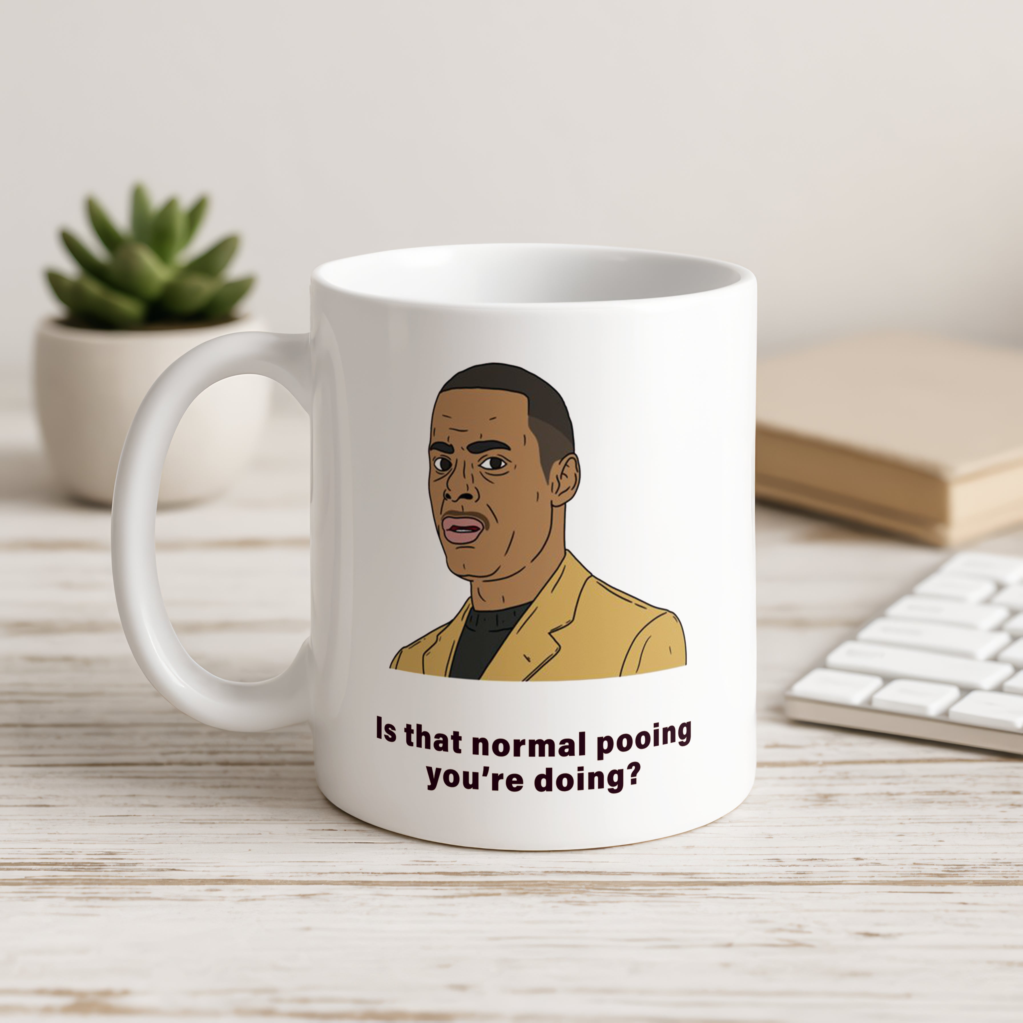 Peep Show: Alan Johnson “Normal Pooing” Mug