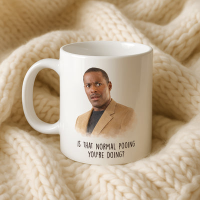Peep Show Alan Johnson “Normal Pooing” Mug