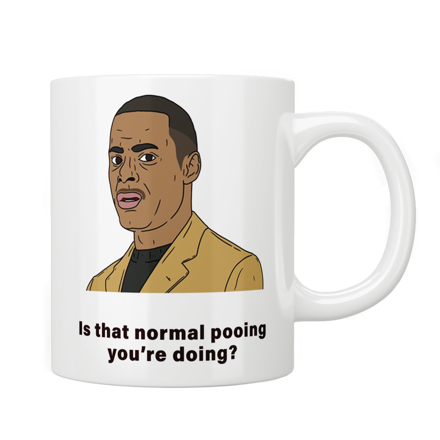 Peep Show: Alan Johnson “Normal Pooing” Mug