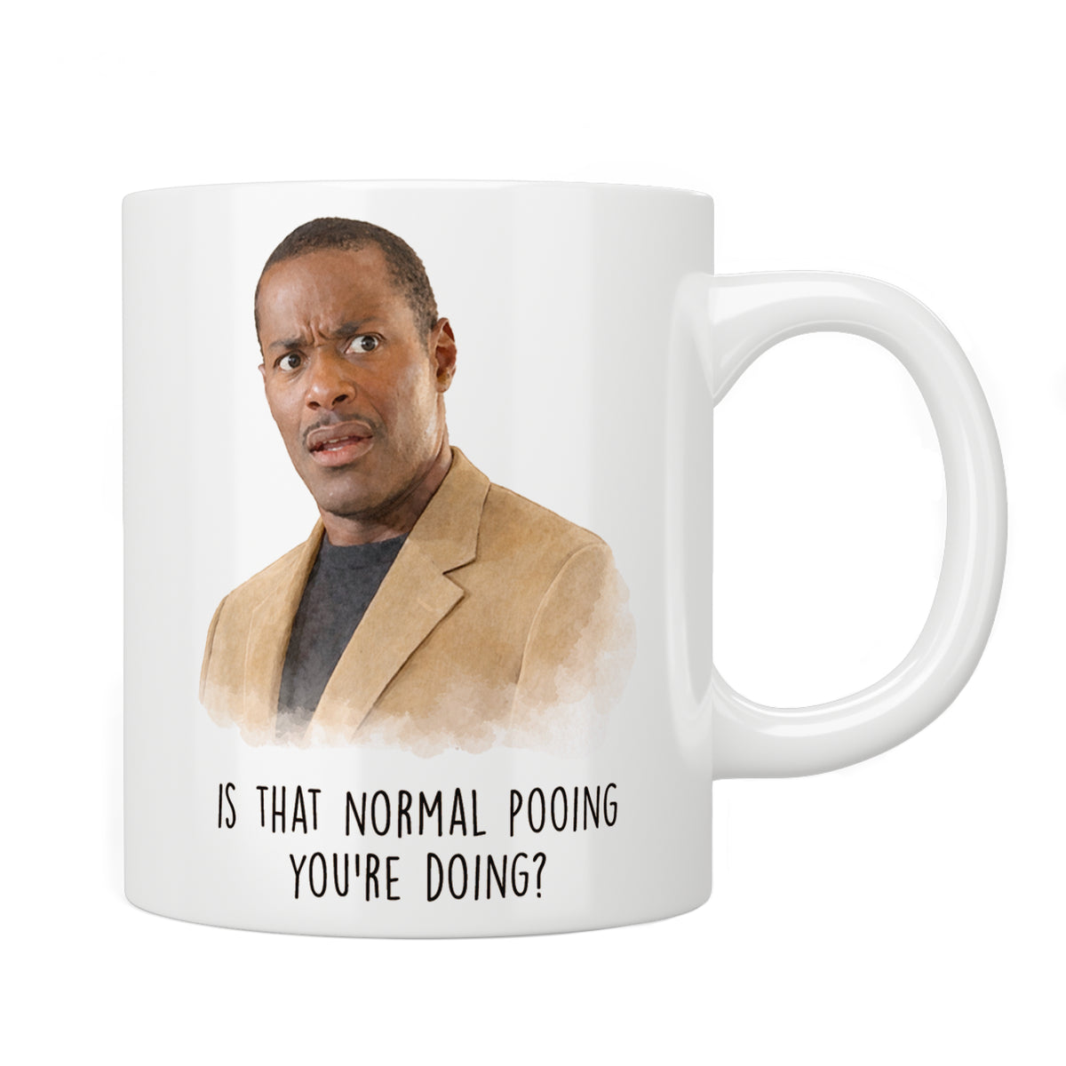 Peep Show Alan Johnson “Normal Pooing” Mug
