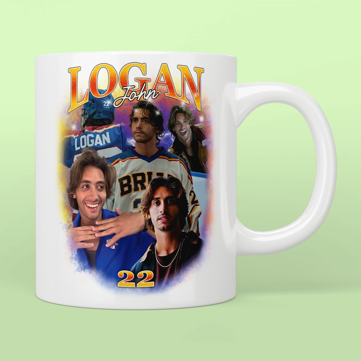 John Logan Off Campus Bootleg Mug