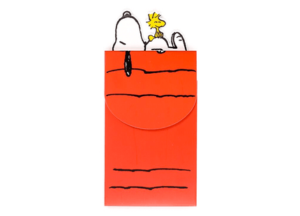 Peanuts Snoopy & Woodstock Flip Open Shaped Memo Pad