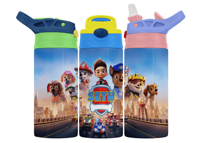 Personalised Paw Patrol 350ml Bottle