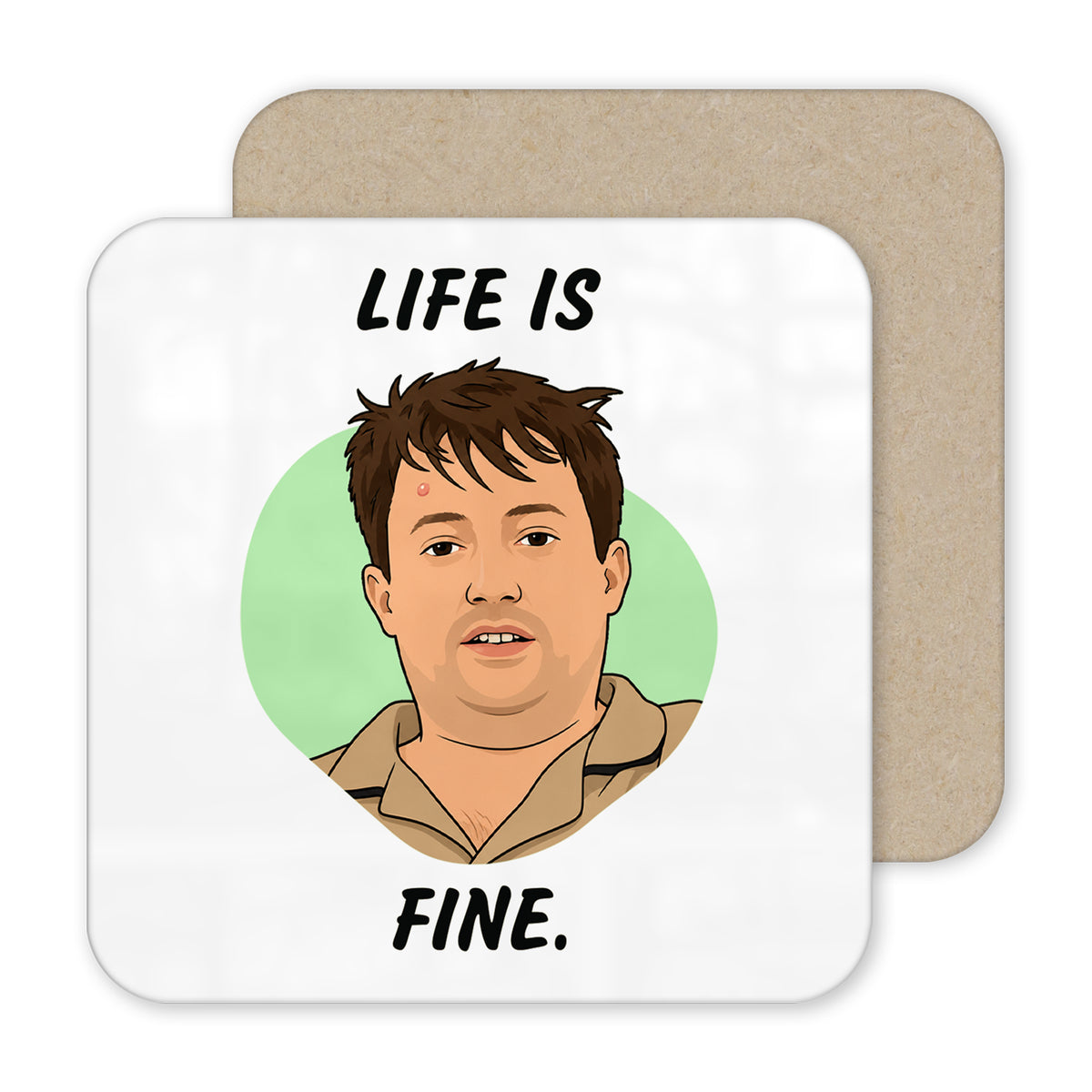 Peep Show Mark "Life Is Fine” Mug