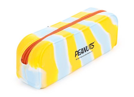 Peanuts Snoopy & Woodstock Charms Silicone Pencil Case