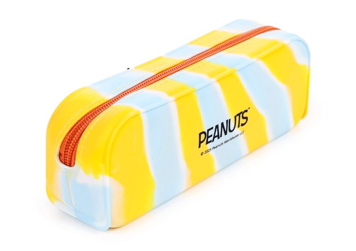 Peanuts Snoopy & Woodstock Charms Silicone Pencil Case