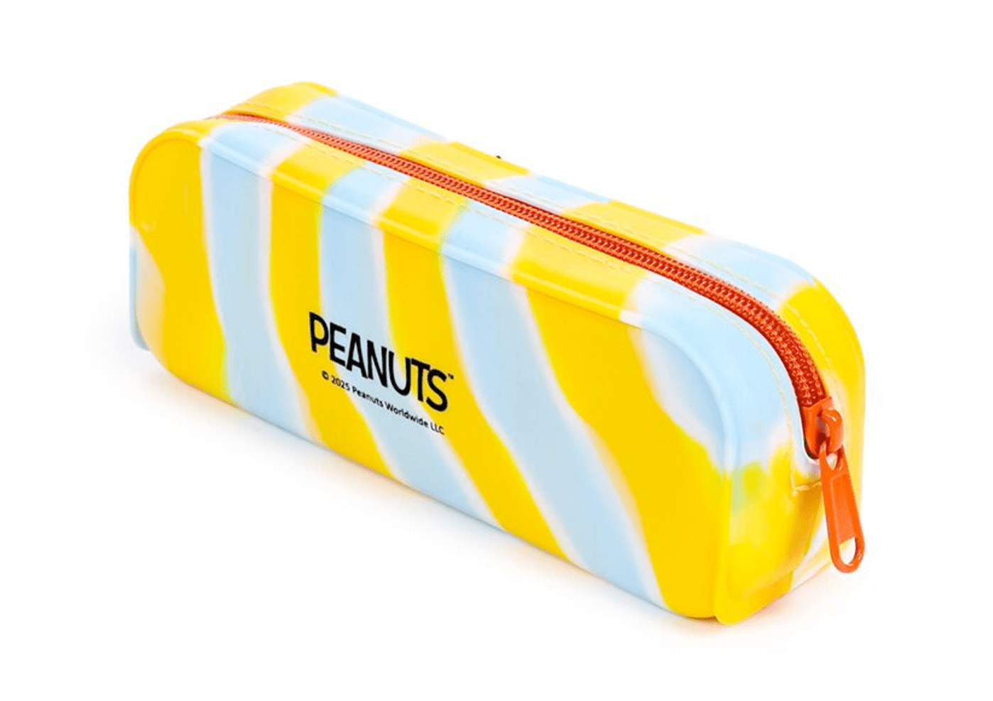 Peanuts Snoopy & Woodstock Charms Silicone Pencil Case