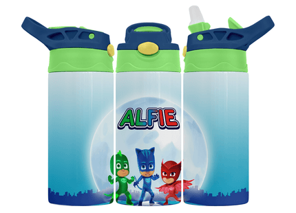 Personalised PJ Masks 350ml Bottle