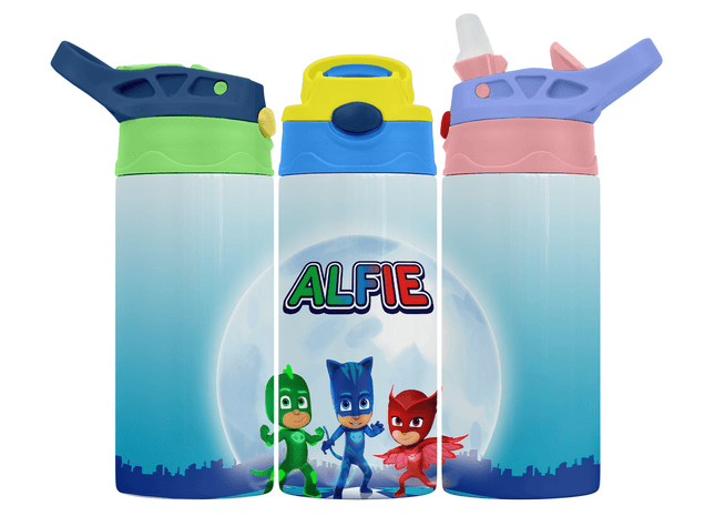 Personalised PJ Masks 350ml Bottle