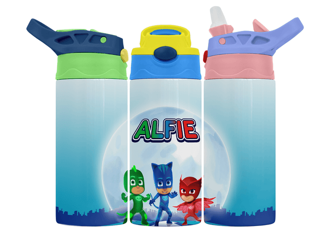 Personalised PJ Masks 350ml Bottle