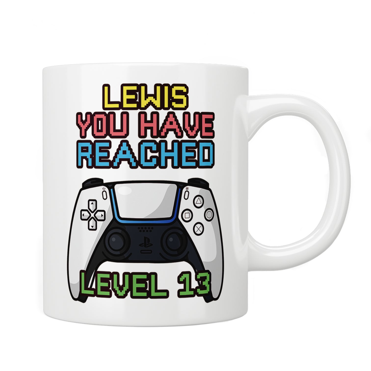 Personalised PlayStation Gamer Birthday Mug