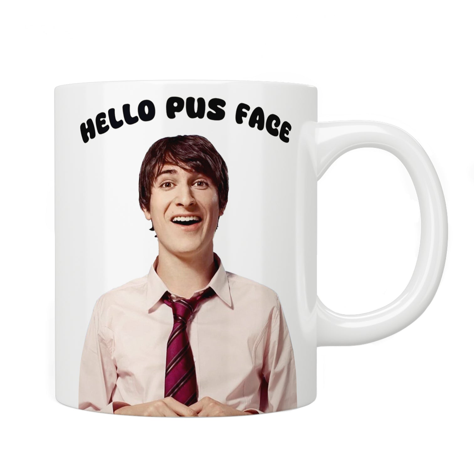 Friday Night Dinner “Hello Pus Face” Mug