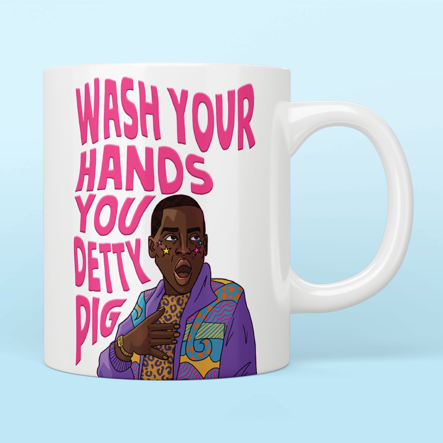 Sex Education Eric “Wash Your Hands You Detty Pig” Mug