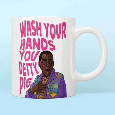Sex Education Eric “Wash Your Hands You Detty Pig” Mug