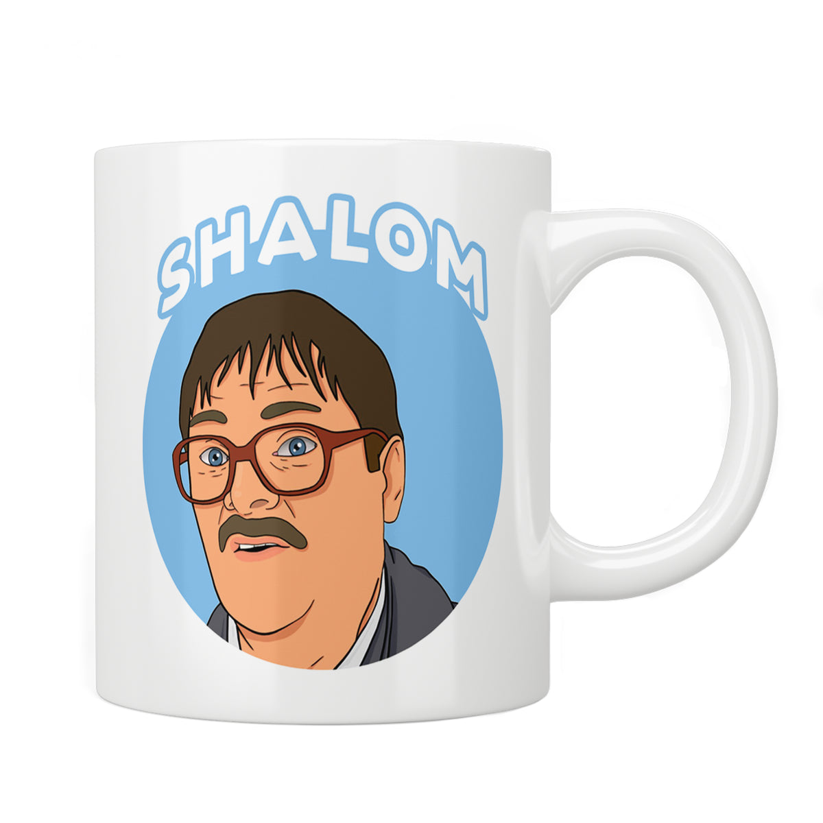 Friday Night Dinner Jim “Shalom” Mug