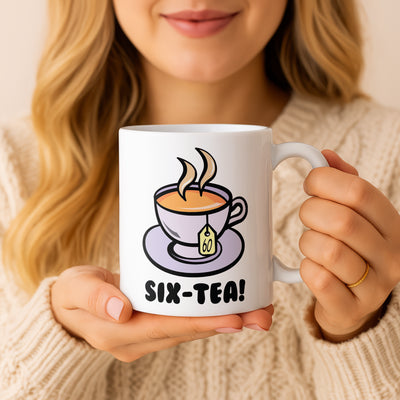 Six-Tea (60) Birthday Mug