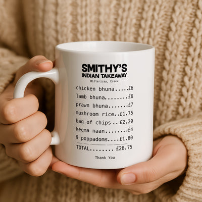 Gavin and Stacey Smithy’s Takeaway Order Mug