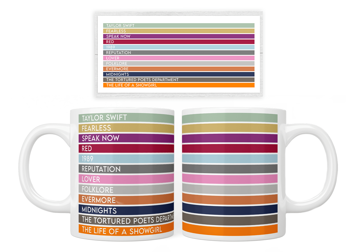 Taylor Swift Era’s Striped Mug