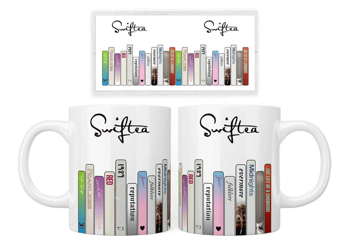 Taylor Swift ‘Swiftea’ album / eras mug