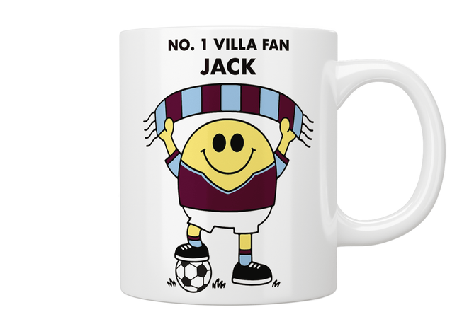 Personalised No. 1 Villa Fan Mug