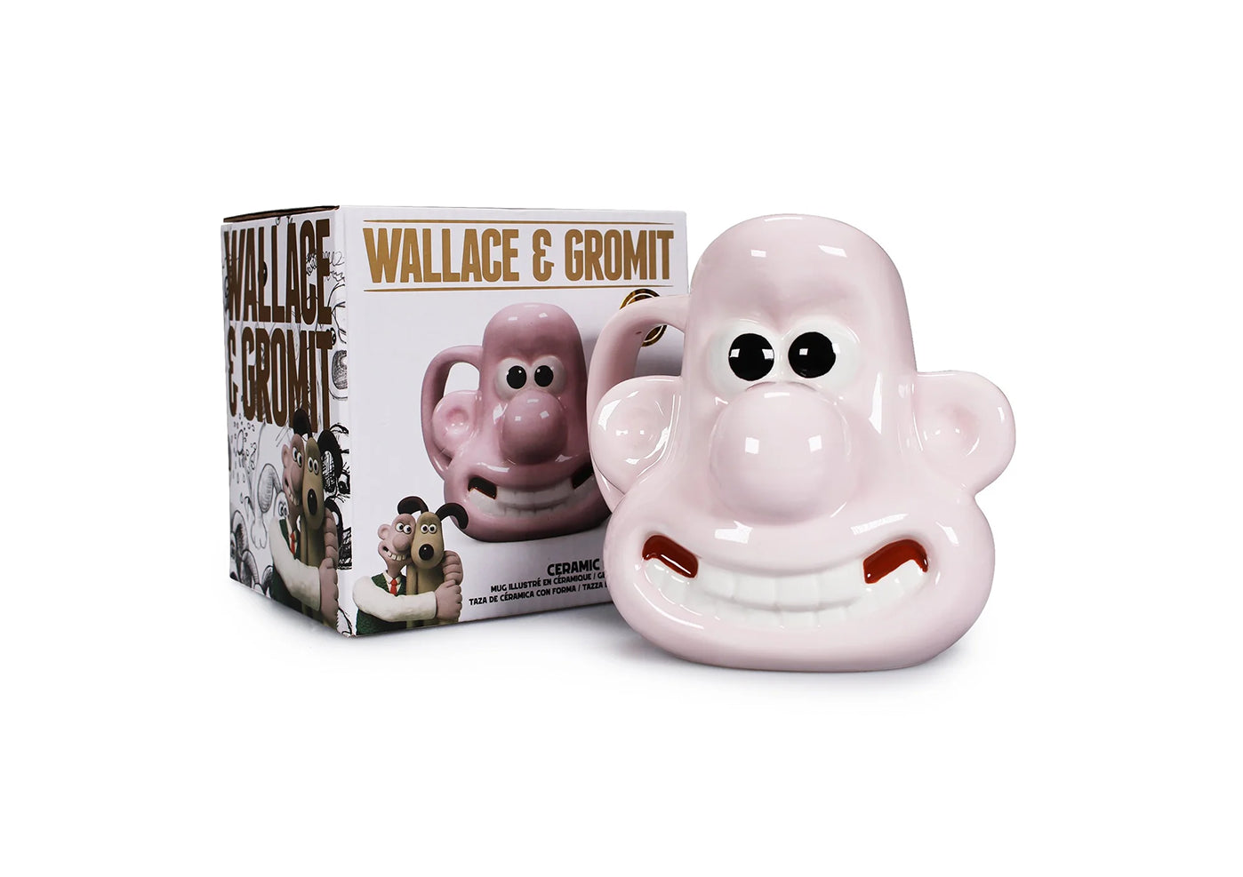 Wallace & Gromit (Wallace) Shaped Mug