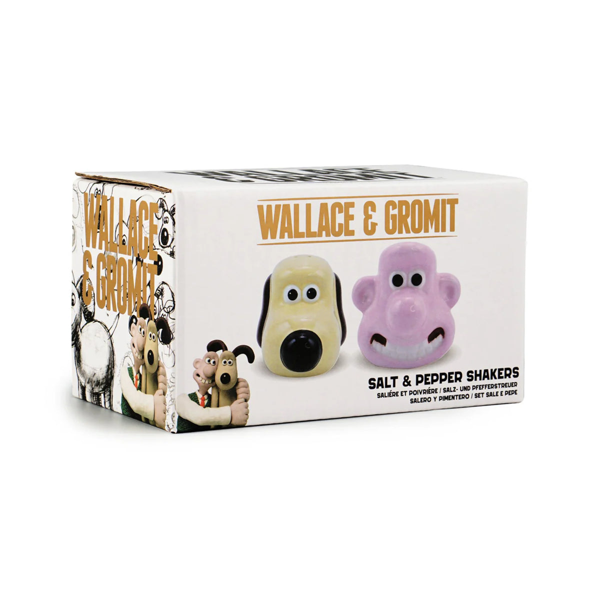 Wallace & Gromit Salt And Pepper Shakers