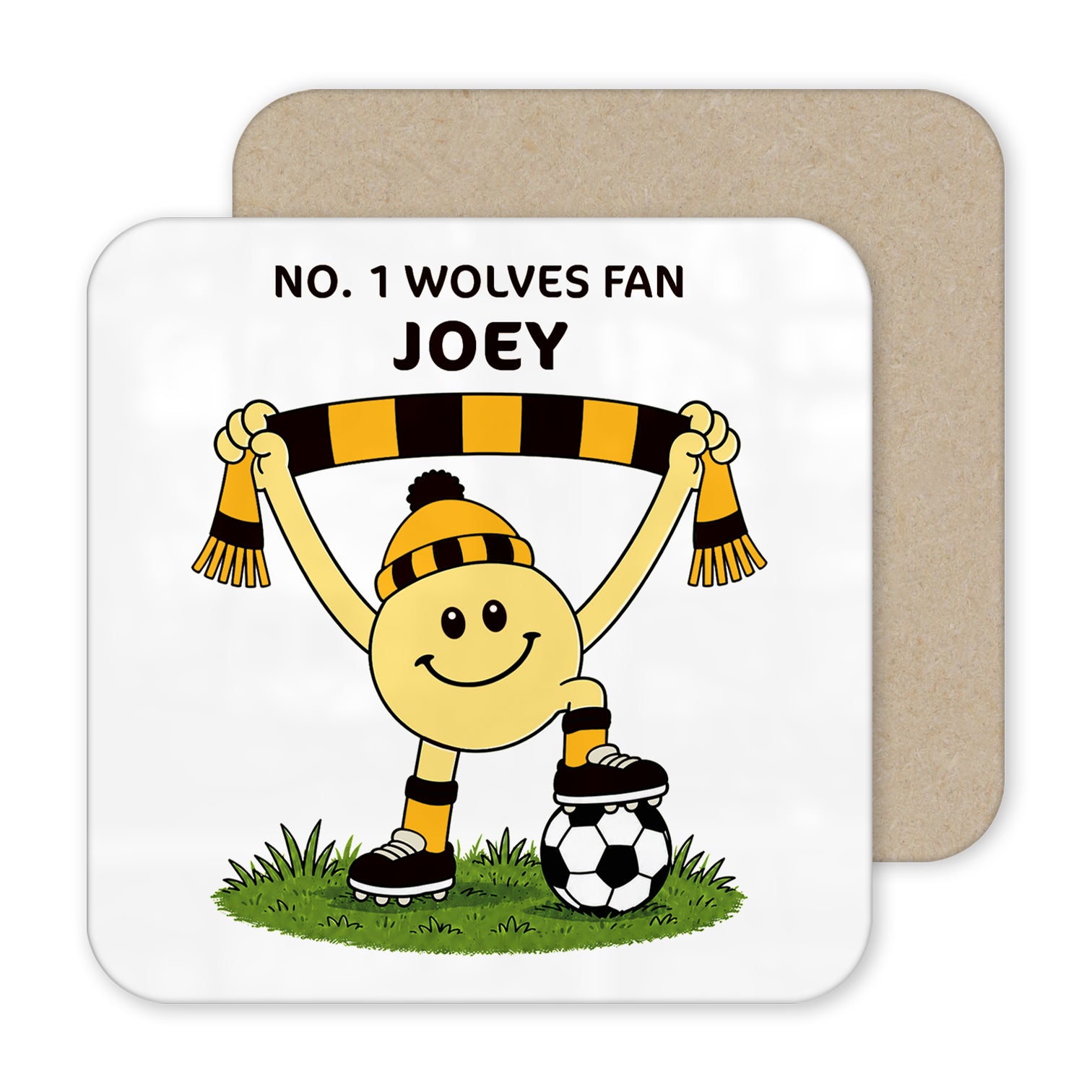 Personalised No. 1 Wolves Fan Mug