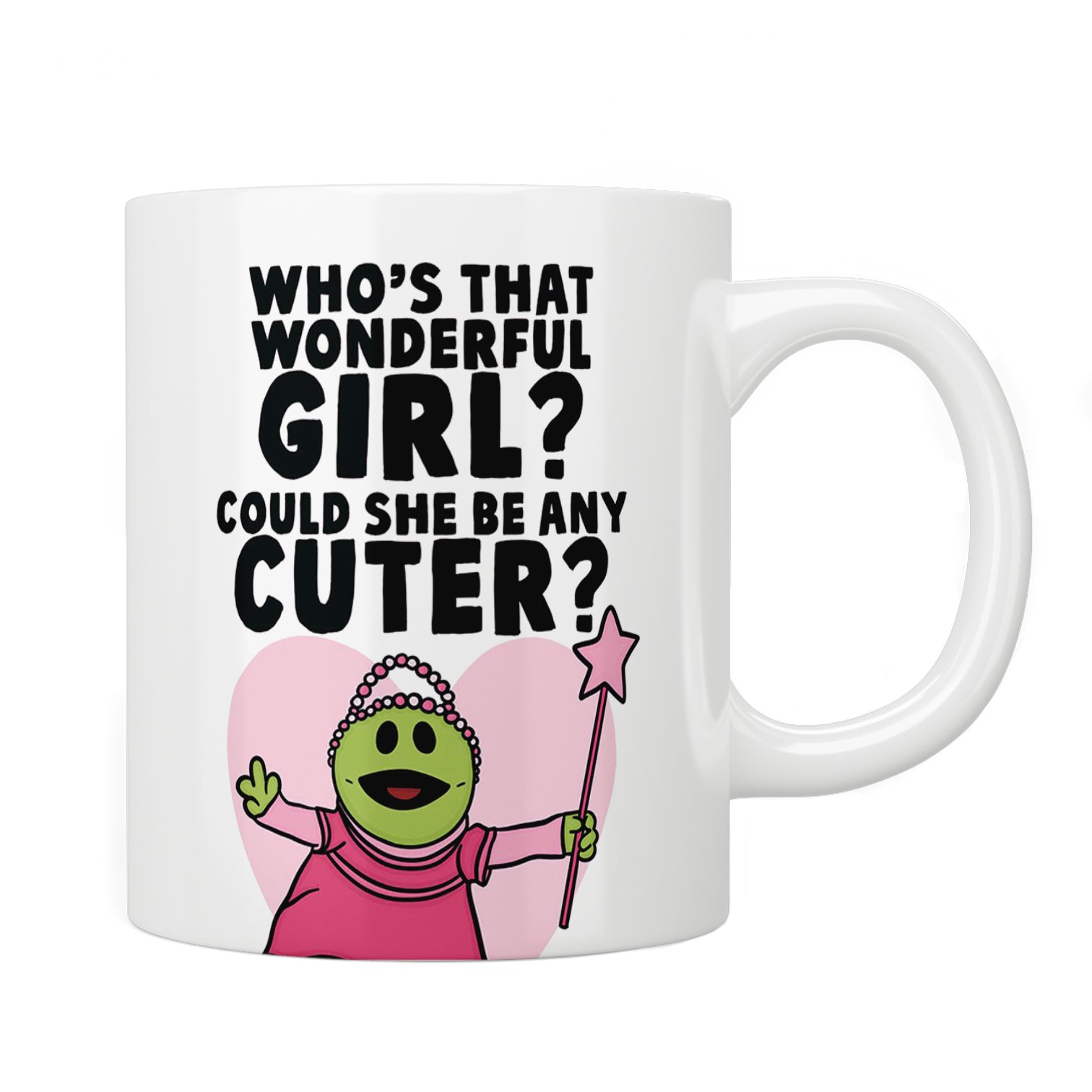 Nanalan' Who’s That Wonderful Girl? Mug