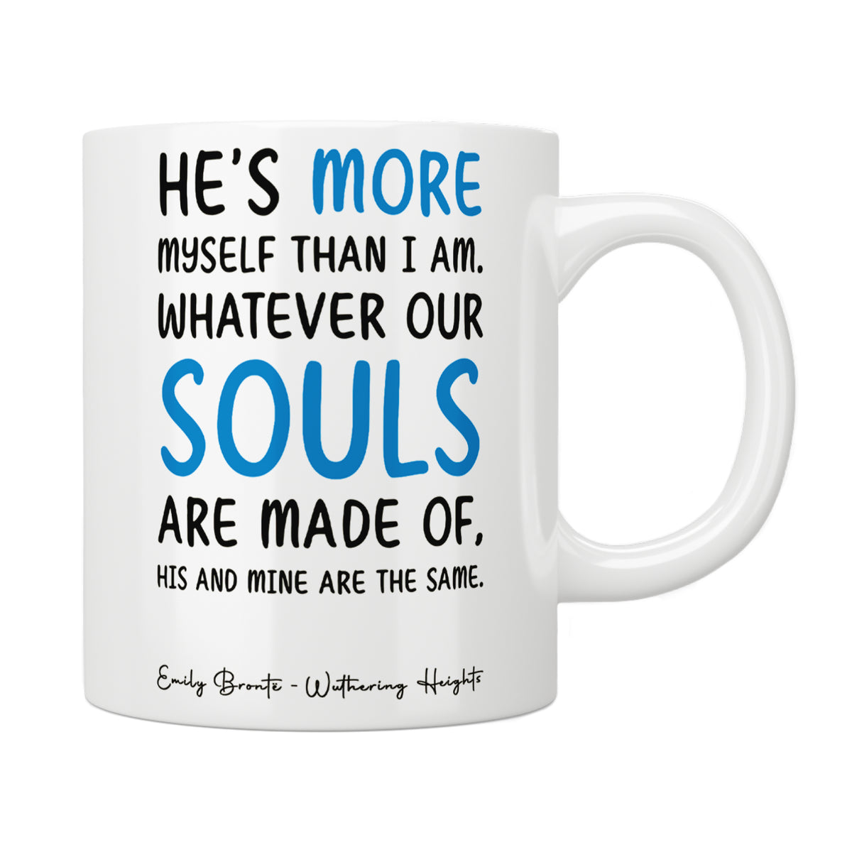 Emily Brontë Wuthering Heights Quote Mug