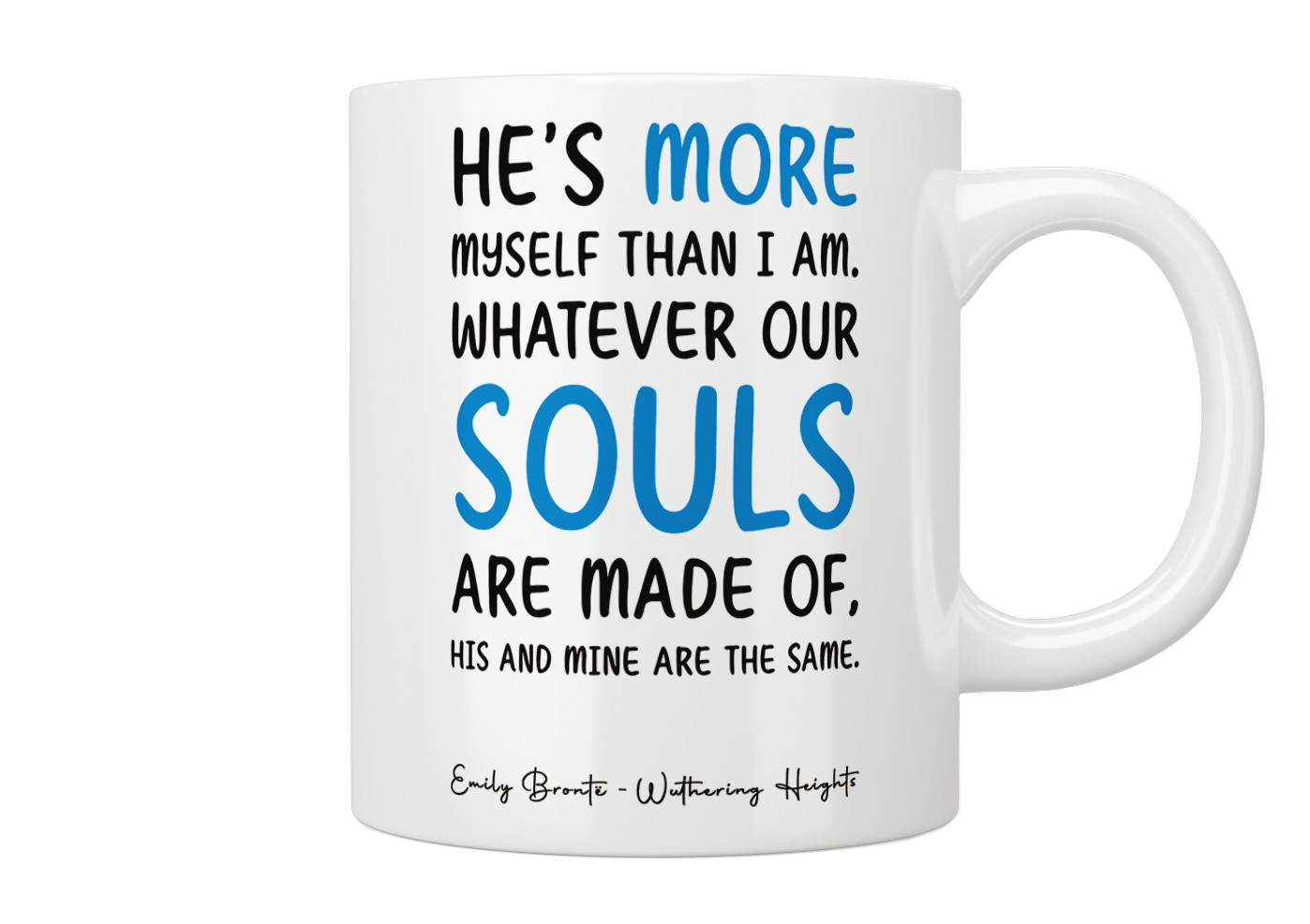 Emily Brontë Wuthering Heights Quote Mug