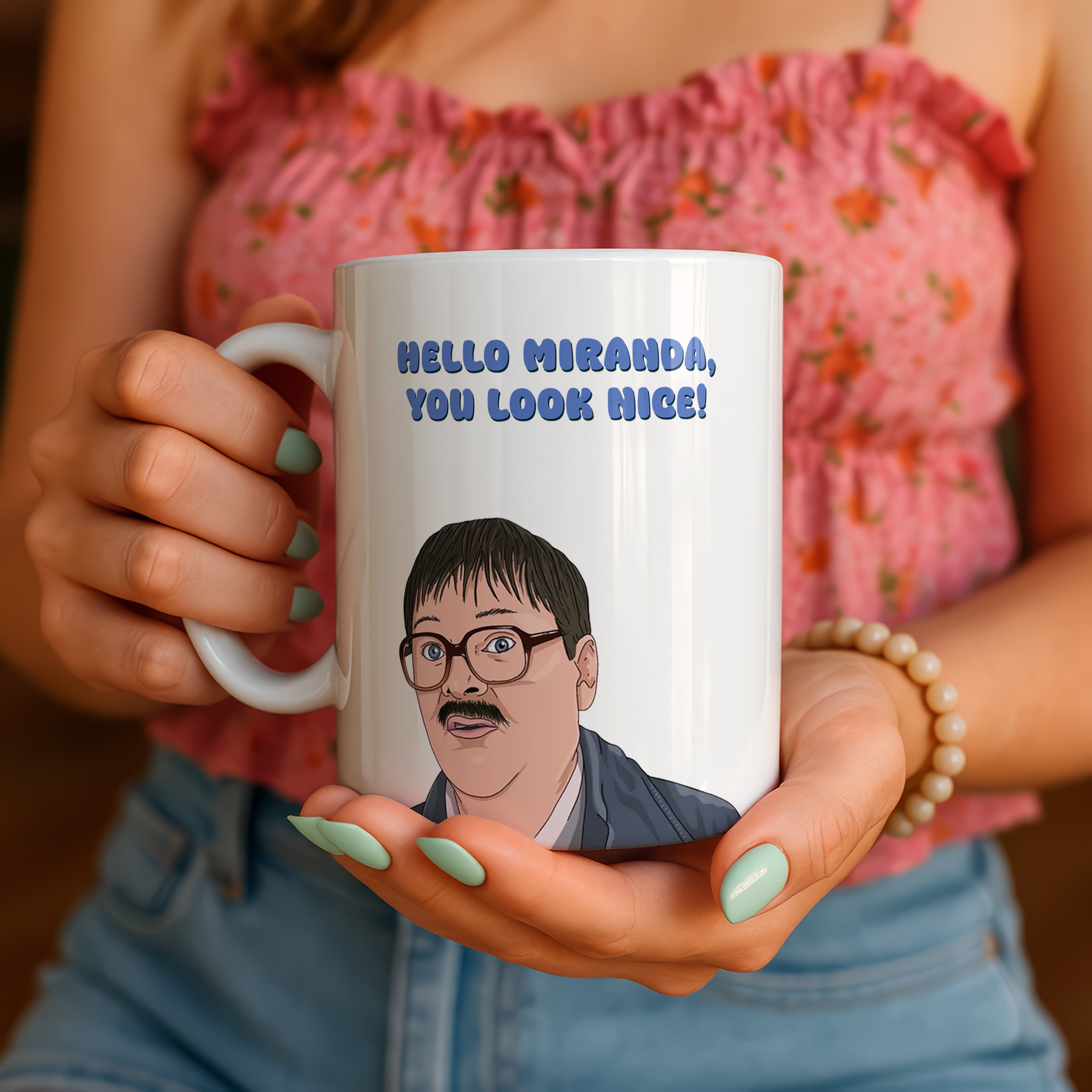 Personalised Friday Night Dinner “Hello You Look Nice” Mug