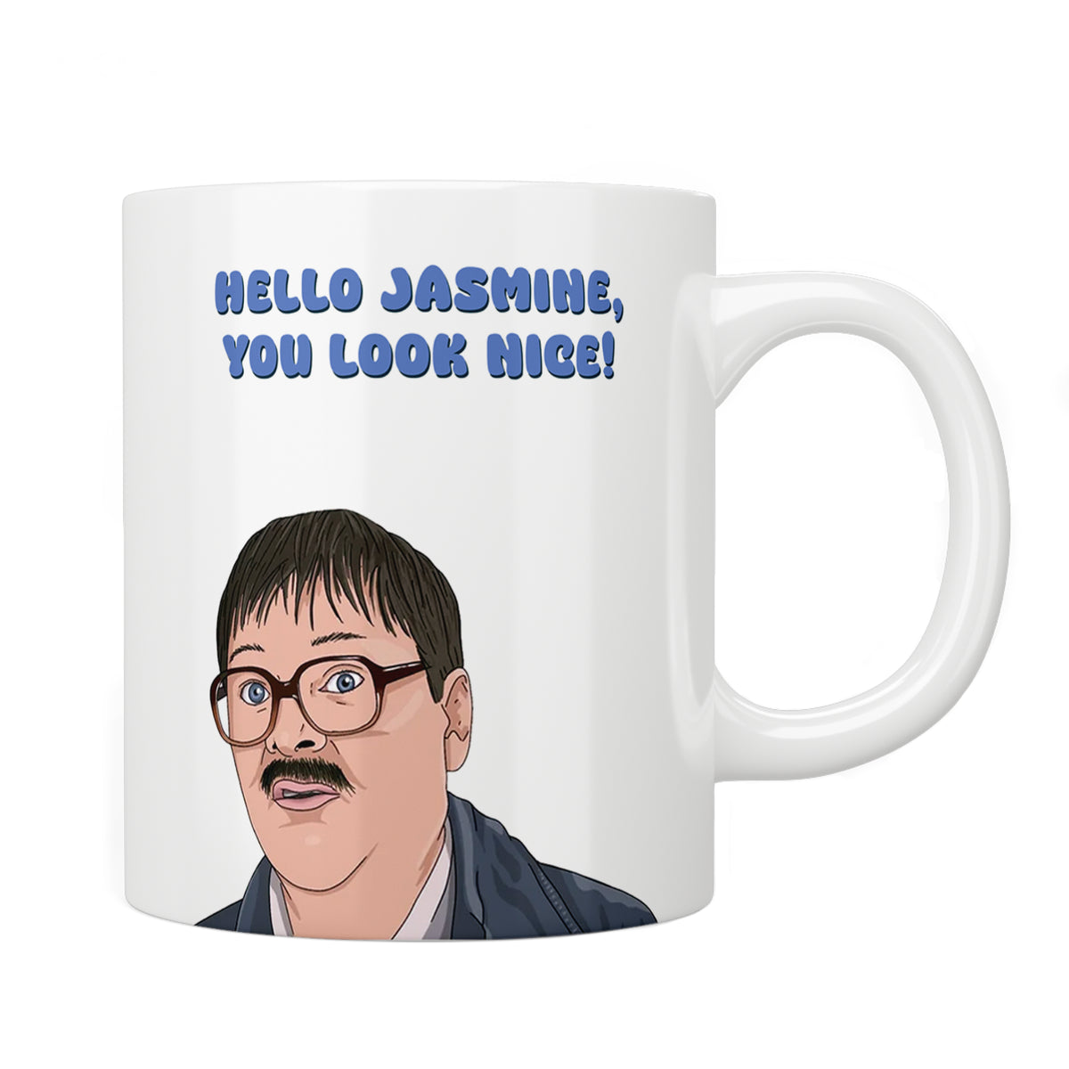 Personalised Friday Night Dinner “Hello You Look Nice” Mug
